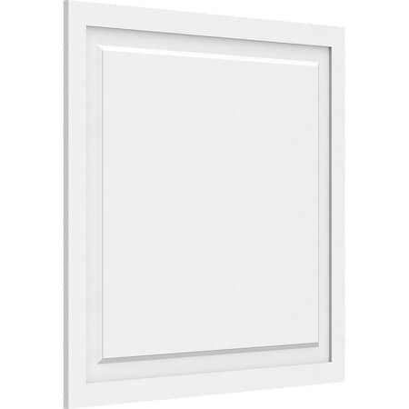 Ekena Millwork Harrison Raised Panel Decorative Wall Panel, 36"W x 34"H x 5/8"P WALP36X34X062HAR